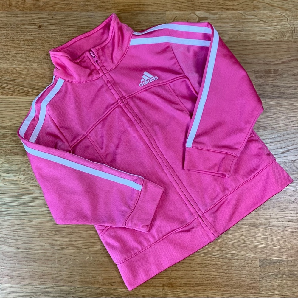 2T Kids Adidas Pink Atheltic Jacket